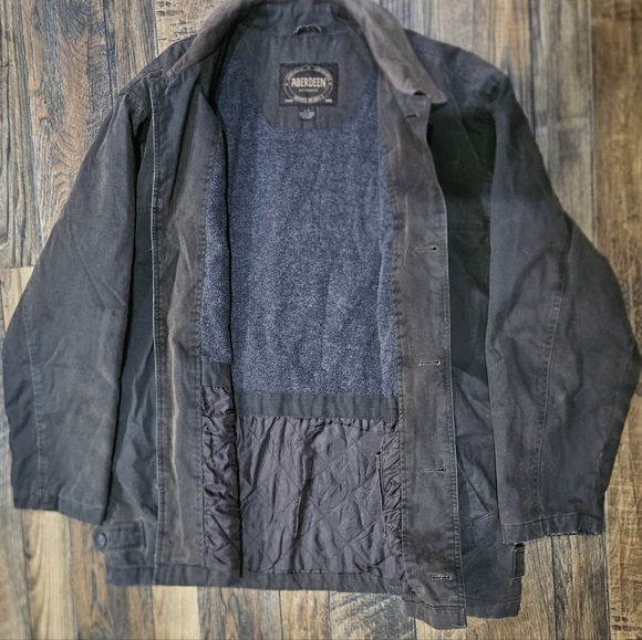 Aberdeen Vintage Oil Rubbed Farmhouse Barn Work Jacket. SIZE L - Picture 2 of 10